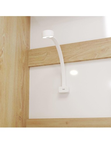 FLEXI-RH USB WHITE | Flexible LED Lamp with USB port | Lamp: White | Light: Natural | Voltage: 12 V