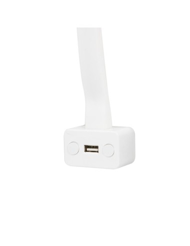 FLEXI-RH USB WHITE | Flexible LED Lamp with USB port | Lamp: White | Light: Natural | Voltage: 12 V