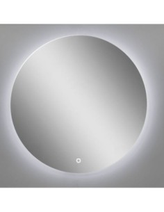 SP18 | Specchio da Parete LED Rotondo | Accensione Touch | Dimensioni: 110x110 cm | Luce: NW 2