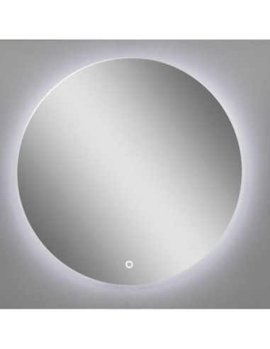 SP18 | Specchio da Parete LED Rotondo | Accensione Touch | Dimensioni: 110x110 cm | Luce: NW