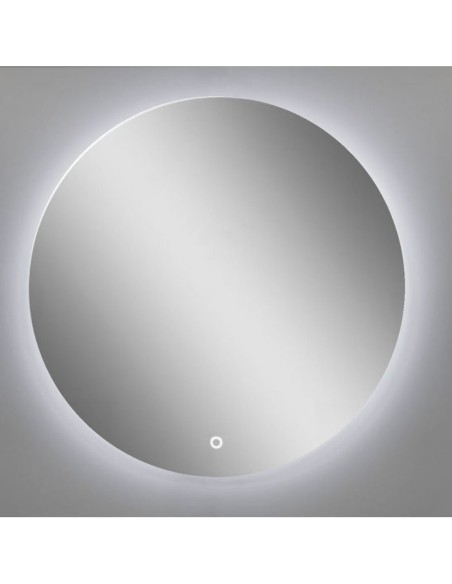 SP18 | Specchio da Parete LED Rotondo | Accensione Touch | Dimensioni: 110x110 cm | Luce: NW