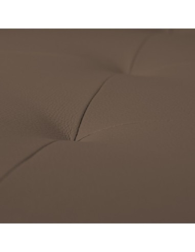 TESTIERA | Spalliera in Ecopelle | Colore Taupe | Cuciture Rombi | Dimensioni L.160 H.60