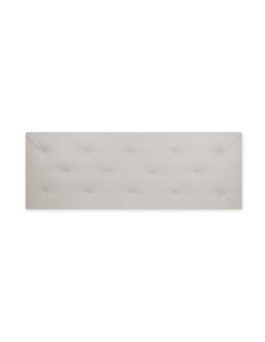 TESTIERA | Spalliera in Ecopelle | Colore Ice | Cuciture Rombi | Dimensioni L.180 H.80 |