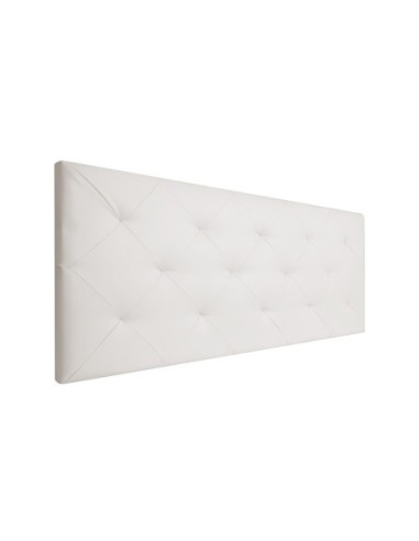 TESTIERA | Spalliera in Ecopelle | Colore Ice | Cuciture Rombi | Dimensioni L.180 H.80 |
