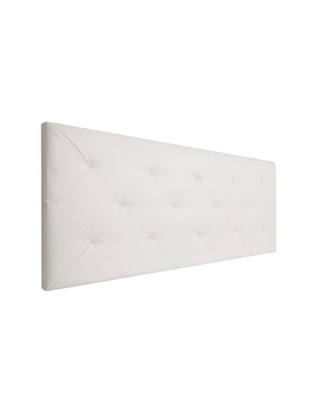 TESTIERA | Spalliera in Ecopelle | Colore Ice | Cuciture Rombi | Dimensioni L.180 H.80