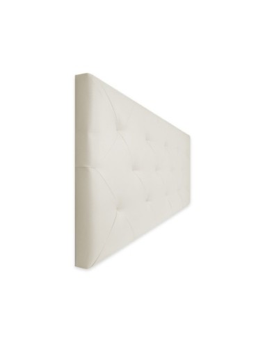 TESTIERA | Spalliera in Ecopelle | Colore Ice | Cuciture Rombi | Dimensioni L.180 H.80