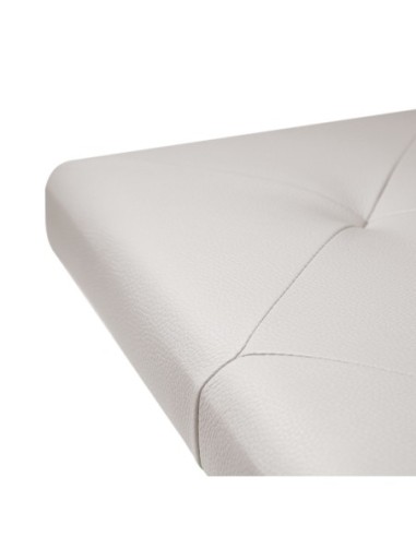 TESTIERA | Spalliera in Ecopelle | Colore Ice | Cuciture Rombi | Dimensioni L.180 H.80 |