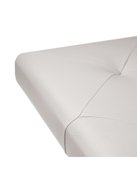 TESTIERA | Spalliera in Ecopelle | Colore Ice | Cuciture Rombi | Dimensioni L.180 H.80