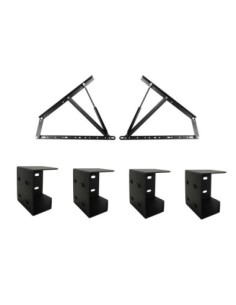 ALZARTE LETTO SINGOLO + ANGOLARI | Kit Alzarete letto Singolo + Angolari per rete 10x10 cm | KIT COMPLETO