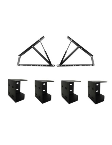 ALZARTE LETTO SINGOLO + ANGOLARI | Kit Alzarete letto Singolo + Angolari per rete 10x10 cm | KIT COMPLETO