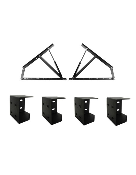ALZARTE LETTO SINGOLO + ANGOLARI | Kit Alzarete letto Singolo + Angolari per rete 10x10 cm | KIT COMPLETO