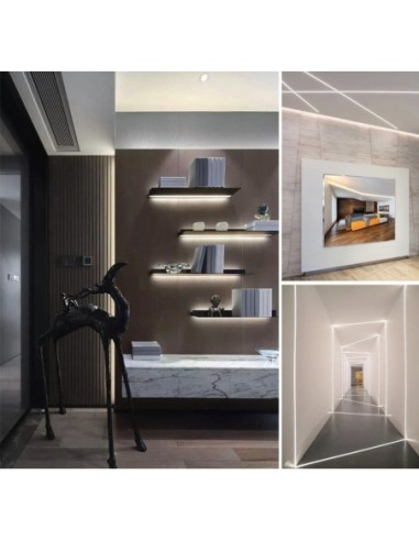 PROFILO FLEX COB | Profilo LED flessibile | Luce Naturale | Dimensioni: Lunghezza 5m - Spessore 5mm