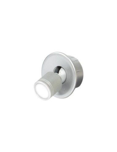 MAYA ALLUMINIO | Lampada LED | Faretto Orientabile | Luce: Calda | Lampada: Alluminio | Voltaggio: 12V