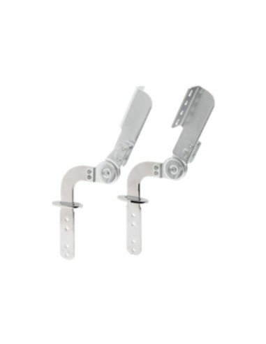 FF02 PIATTO | SET da 4 coppie + Boccole |  Snodo Poggiatesta per divani | Inclinazione 90-180°