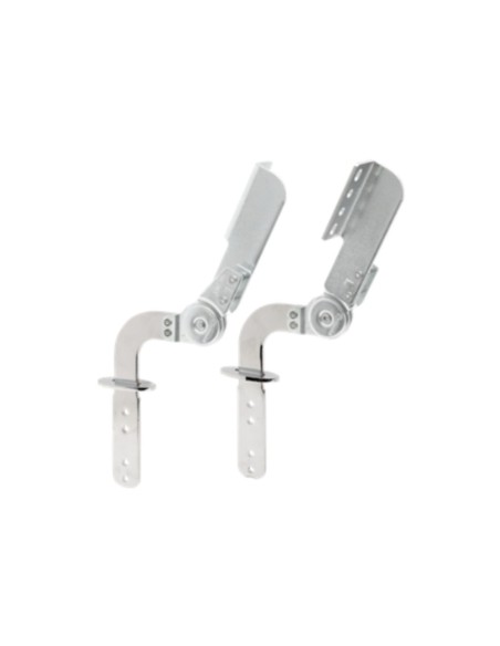 FF02 PIATTO | SET da 4 coppie + Boccole |  Snodo Poggiatesta per divani | Inclinazione 90-180°