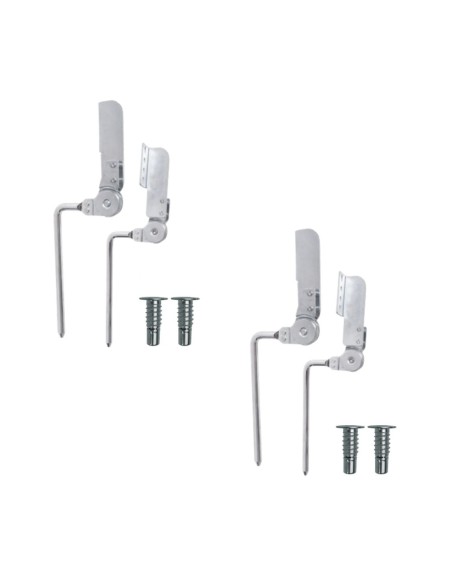 TEXAS | Snodo Poggiatesta Sfilabile | SET da 2 coppie+ Boccole | Inclinazione 90-180°