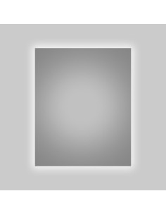 SP1 | Specchio da illuminazione LED Rettangolare | Dimensioni: 80 x 65 cm | Luce Fredda | Specchio Retroilluminato 2