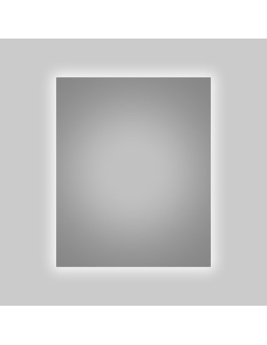 SP1 | Rectangular LED Lighting Mirror | Dimensions: 80 x 65 cm | Cold Light | Backlit Mirror