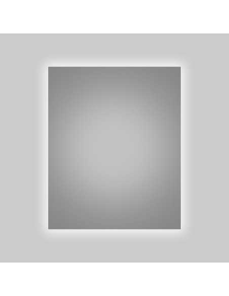 SP1 | Rectangular LED Lighting Mirror | Dimensions: 80 x 65 cm | Cold Light | Backlit Mirror