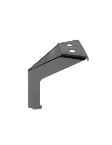 NEW SIENA | SET da 4 Piedi e 16 viti | Nickel Nero | H.12,5 cm | Piedini per divani e poltrone |