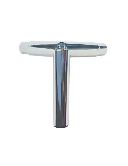 TRIESTE | SET da 4 Piedi e 16 viti | Cromo Lucido | H.13 cm | Piedini per divani e poltrone |