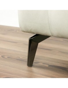 CASABLANCA | Set of 4 Legs and 16 Screws | Black Nickel  Finish | H.16 cm | Legs for Sofas and Armchairs 2