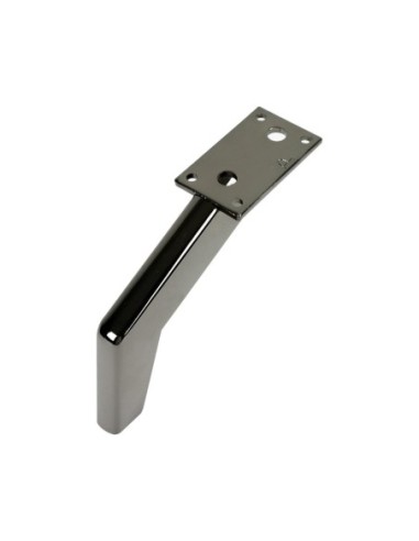 CASABLANCA | Set of 4 Legs and 16 Screws | Black Nickel  Finish | H.16 cm | Legs for Sofas and Armchairs