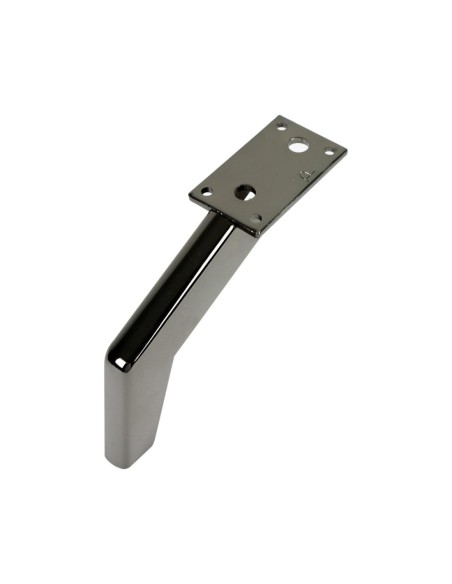 CASABLANCA | Set of 4 Legs and 16 Screws | Black Nickel  Finish | H.16 cm | Legs for Sofas and Armchairs