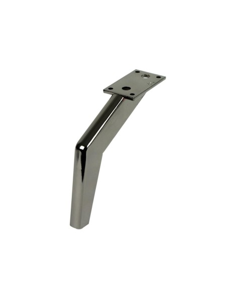 CASABLANCA | SET da 4 Piedi e 16 viti | Nickel Nero | H.16 | Piedini per divani e poltrone