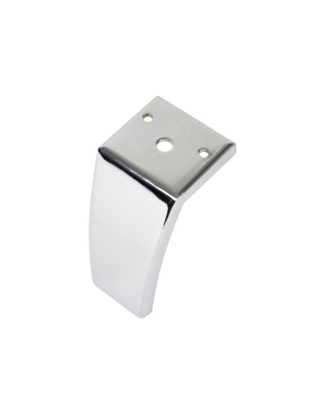 CHELSEA 381 | SET da 4 Piedi e 16 viti | Cromato | H.12 cm | Piedini per divani e poltrone |