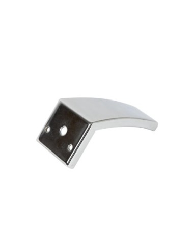 CHELSEA 381 | Set of 4 Legs and 16 Screws | Chrome Finish | H.12 cm | Legs for Sofas and Armchairs