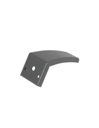 CHELSEA 381 | Set of 4 Legs and 16 Screws | Manganese Finish | H.12 cm | Legs for Sofas and Armchairs