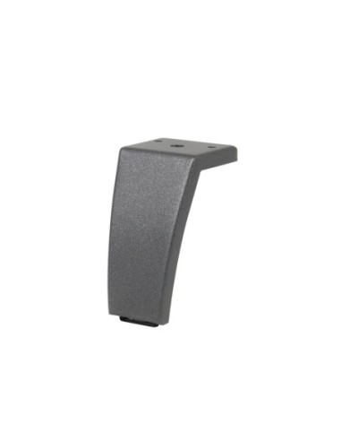 CHELSEA 381 | SET da 4 Piedi e 16 viti | Manganese | H.12 cm | Piedini per divani e poltrone |