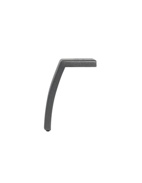 CHELSEA 381 | SET da 4 Piedi e 16 viti | Manganese | H.12 cm | Piedini per divani e poltrone |