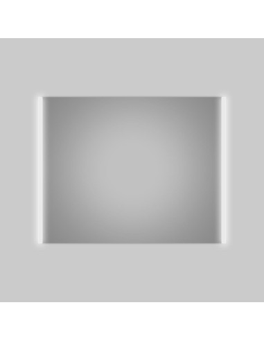 SP2 | Rectangular LED Wall Mirror | Switch with Motion Sensor | Dimensions: 80x65 cm | Cold Light