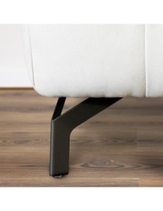 NEW SIENA | SET da 4 Piedi e 16 viti | M9 | H.12,5 cm | Piedini per divani e poltrone | 2