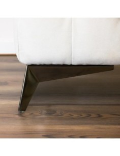 CAMBRIDGE | SET da 4 Piedi e 16 viti | Nickel Nero | H.13 | Piedi per divani e poltrone | 2