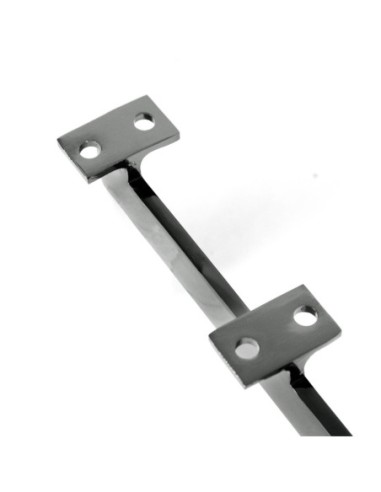 NEWMAN | Set of 4 Legs and 16 Screws | Black Nickel Finish | H.12,5 cm | Legs for Sofas and Armchairs