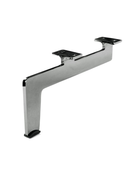 NEWMAN | Set of 4 Legs and 16 Screws | Black Nickel Finish | H.12,5 cm | Legs for Sofas and Armchairs