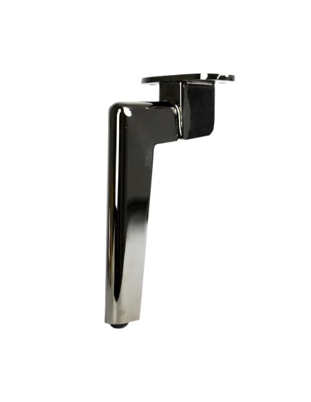OXFORD | Set of 4 Legs and 16 Screws | Black Nickel Finish | H.17,5 cm | Legs for Sofas and Armchairs