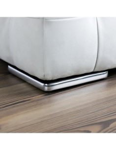 R3 1818 PROFS435 | SET 4 Piedi in Legno | Dimensioni: H.3,5-L. 18 cm | Wenghè | Piedini per letti e divani 2