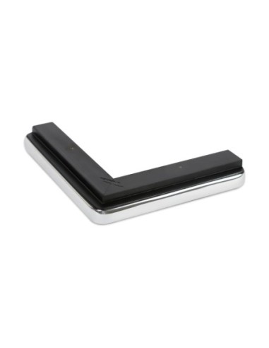 R3 1818 PROFS435 | SET 4 Piedi in Legno | Dimensioni: H.3,5-L. 18 cm | Wenghè | Piedini per letti e divani