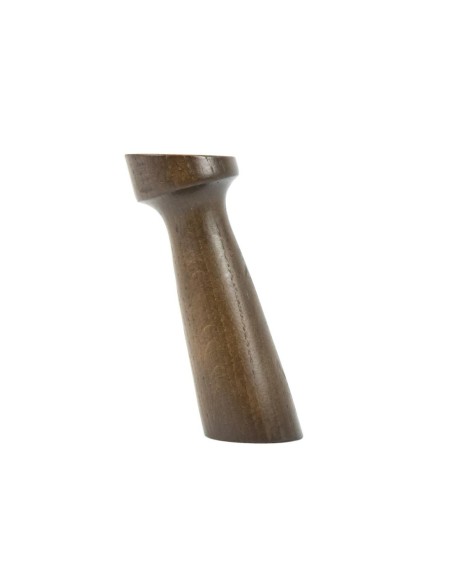 BAOBAB | Set 4 Legs + Mounting Plates +4 Screws | Tobacco Oak Finish| H.15 cm | Sofas and Furniture Wooden Legs