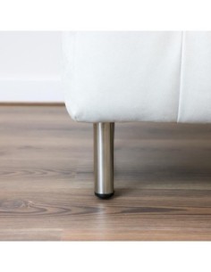 ATENE+WASHER | SET da 4 Piedi | Cromo Lucido | H.14,5 cm | Piede Centrale | 2