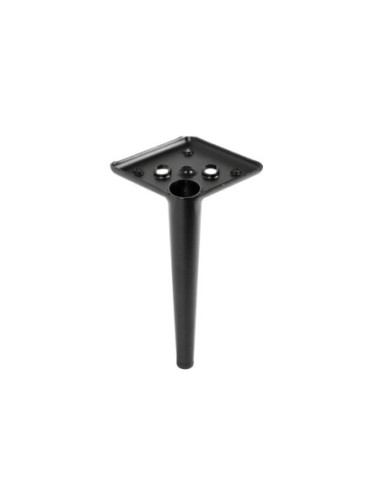 AGO 17 | SET da 4 Piedi e 16 viti | Sandy Black | H.17 | Piedini per divani-poltrone |