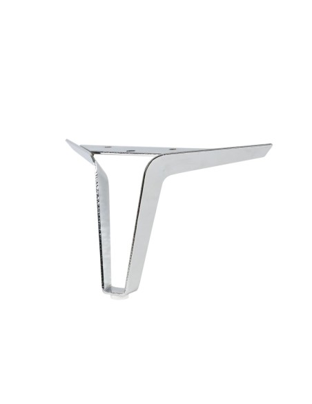VULTUS | SET da 4 Piedi e 16 viti | Cromato | H.10 | Piedini per divani e poltrone |