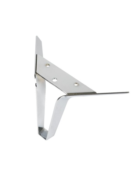 VULTUS | Set of 4 Legs and 16 Screws | Chrome Finish | H.10 cm | Legs for Sofas and Armchairs