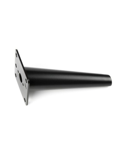 BOWIE | Set of 4 Legs and 16 Screws | Sandy Black Finish | H.18 cm | Legs for Sofas and Armchairs
