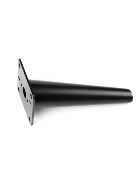 BOWIE | Set of 4 Legs and 16 Screws | Sandy Black Finish | H.18 cm | Legs for Sofas and Armchairs