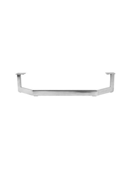 VINCI | SET da 2 slitte | Inox Lucido | H.15 - L.71,5 | Slitta per divani |